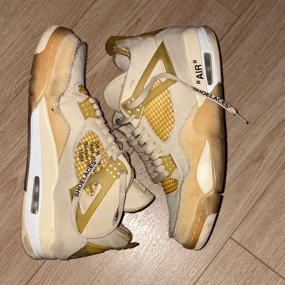 Off-White x Jordan 4 - SP Sail - US 11 - Picture 3 of 8